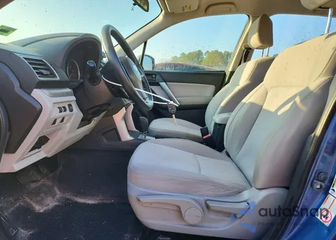 2016 Subaru Forester 2.5I from USA, damaged, VIN JF2SJABC9GH483567